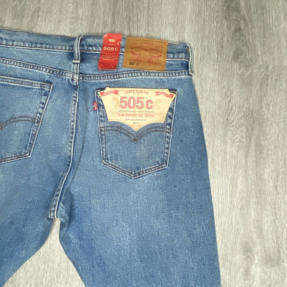 Levis 505 c slim fit jeans